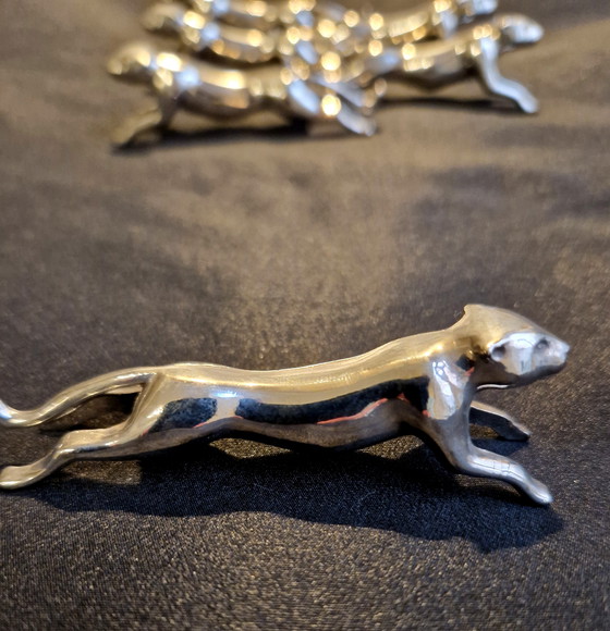 Image 1 of Jaguar messenleggers verzilverd 