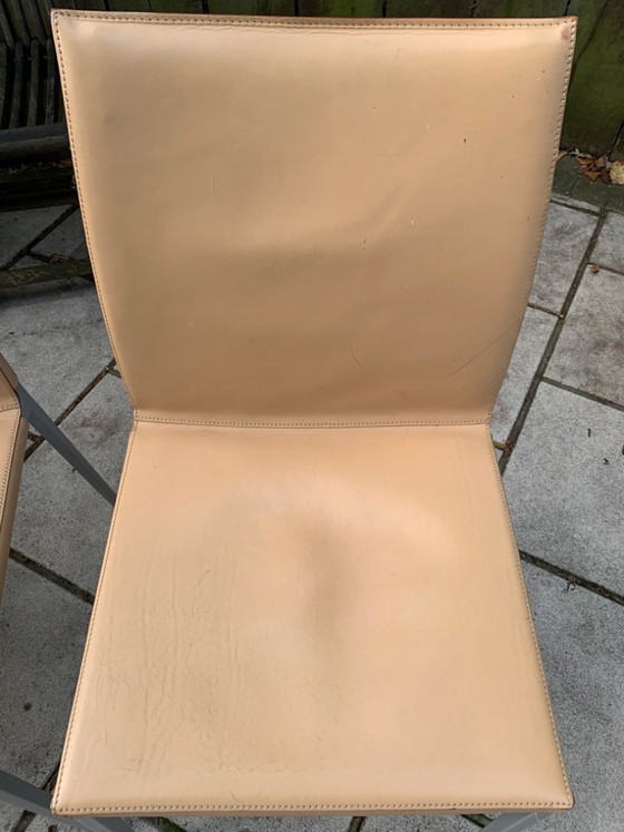 Image 1 of Set of 6 Zanotta chairs