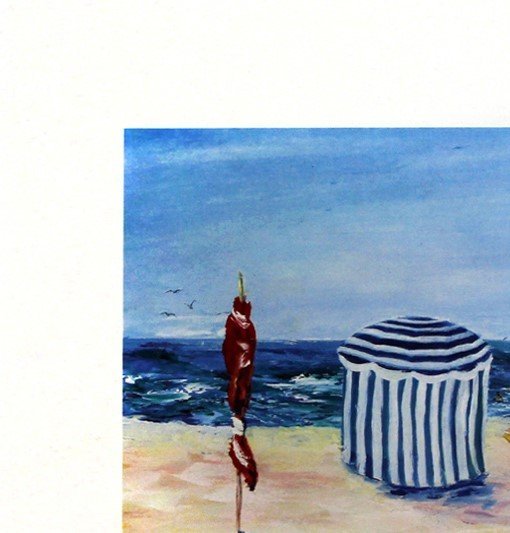 Image 1 of Desnoyers, Serge - A La Plage - Firmato a mano - Litografia a colori