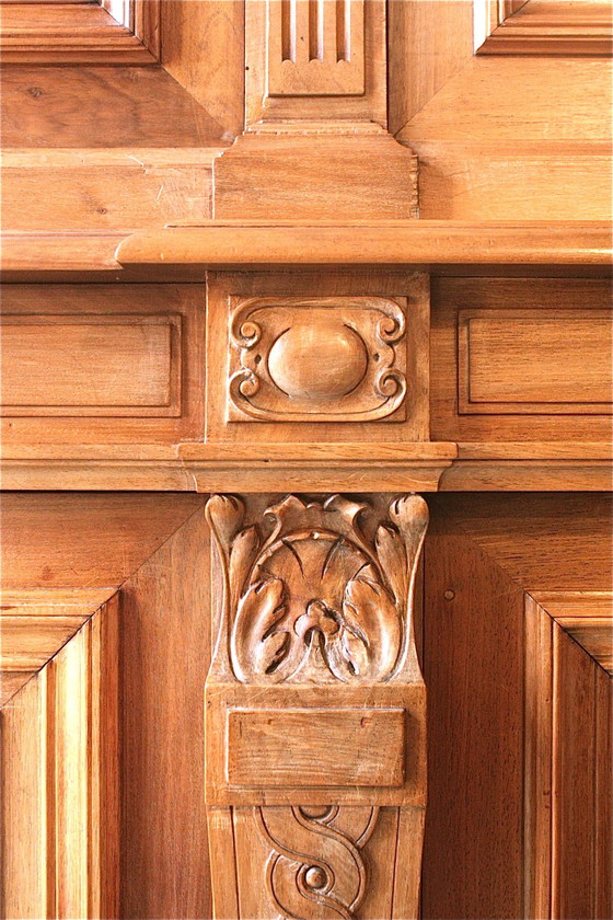 Image 1 of Bibliothèque de Pharmacie / Apothicaire / Meuble de Style