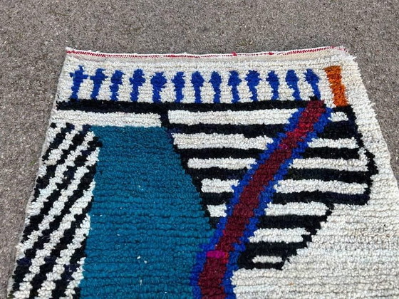 Handgewebter traditioneller Teppich aus Naturwolle 150/250 cm – Aime Té, Teppiche & Läufer, Wool (photo 8 of 9)