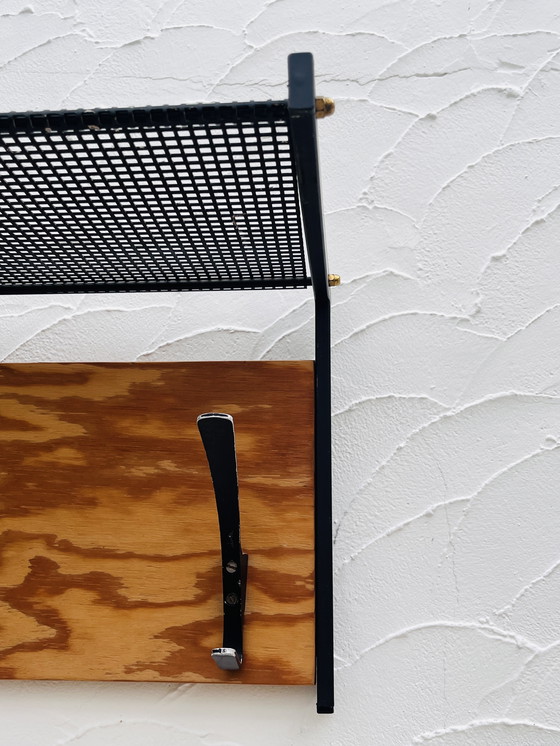 Image 1 of Porte-manteau et chapeau vintage 