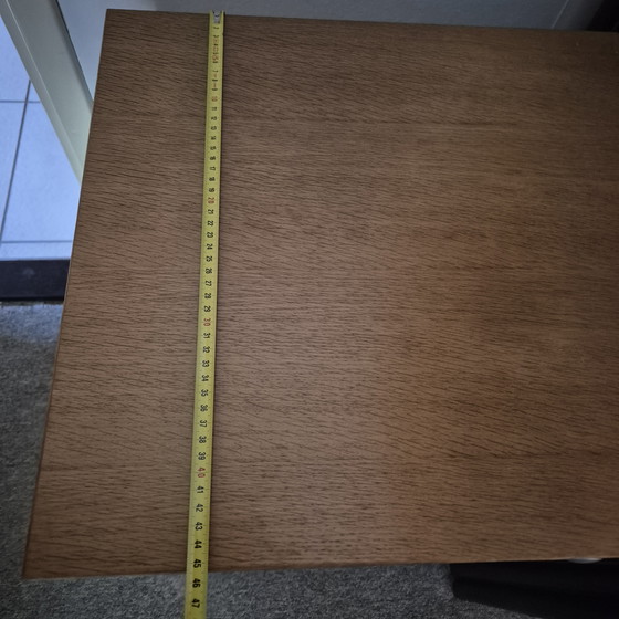 Image 1 of Mueble HiFi con puerta de cristal y pasacables trasero 77x48x45 cm