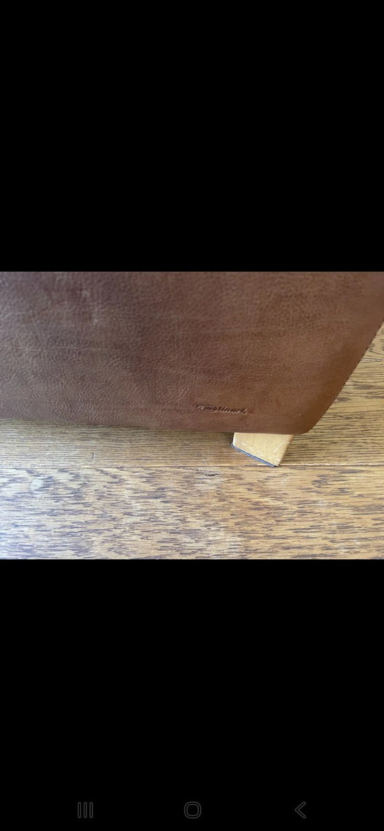 Image 1 of 2x fauteuils Molinari avec Poef Bruin