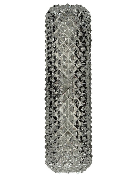 60er 70er Jahre Wandlampe Wandleuchte von Glashütte Limburg Germany Space Age