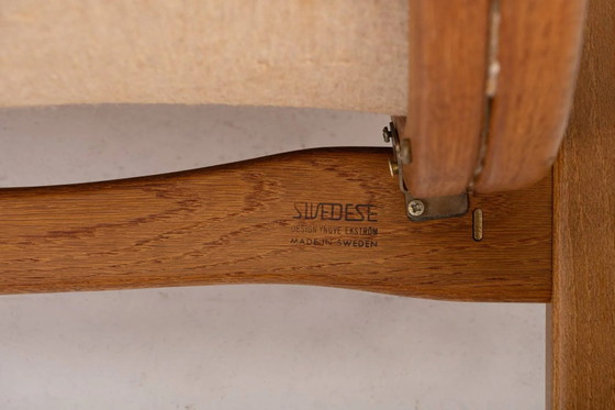 Set Lamino Sessel und Ottoman von Yngve Ekström für Swedese, 1950er Jahre – Wool, Cotton, Scandinavian (photo 14 of 15)