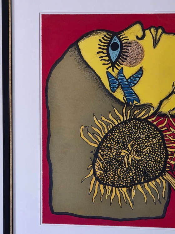 Image 1 of Corneille – Hommage an Van Gogh – 89/250 – 1989 – Handsigniert