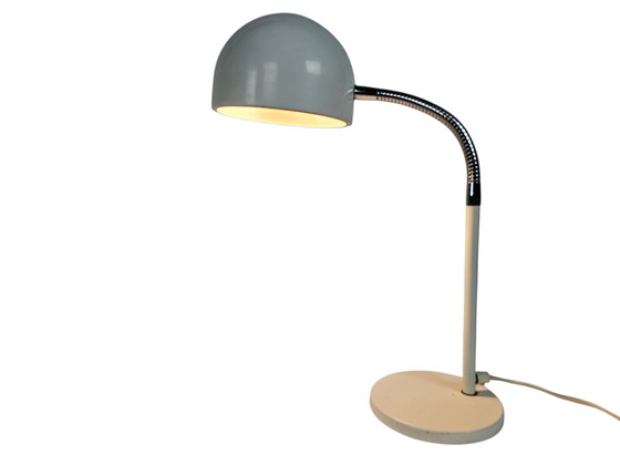 Image 1 of Hala Zeist - modèle 768 - lampe de table - blanc - col flexible - 3e quart 20e siècle