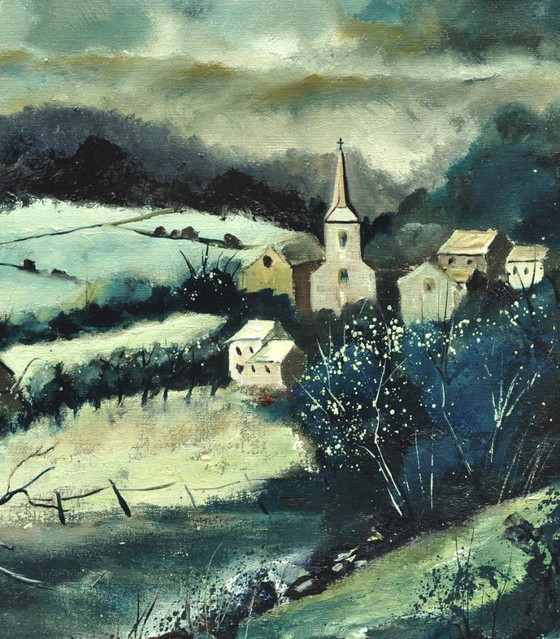A Village In My Countryside – Paintings & Drawings, Canvas (photo 3 of 5)