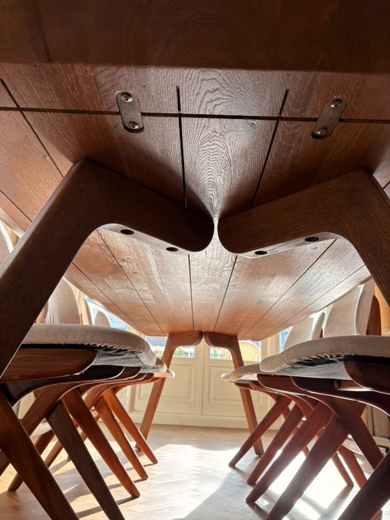 Tavolo da pranzo Riva 260x100, De Tafelaar, Tavoli da pranzo, Legno, Marrone (foto 4 di 6)