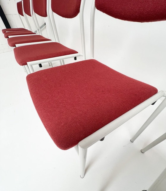 Image 1 of Set aus 4 stapelbaren Stühlen von Gijs van der Sluis, 1970er Jahre