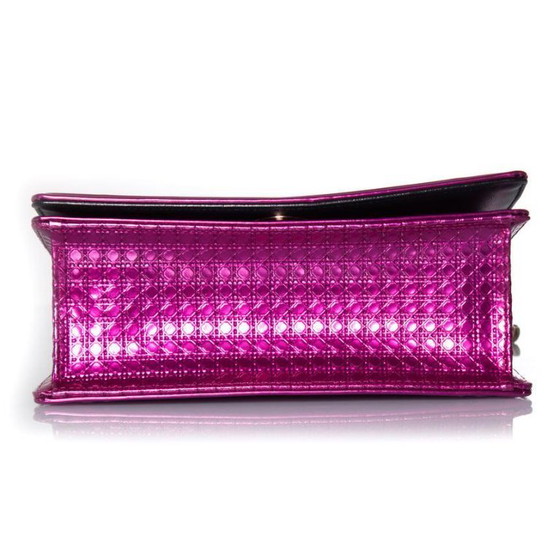 Image 1 of Borsa a tracolla Christian Dior, modello Diorama metallizzato