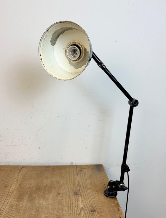 Image 1 of Industrial DDRP Desk or Wall Lamp by Curt Fischer for Midgard, 1930s