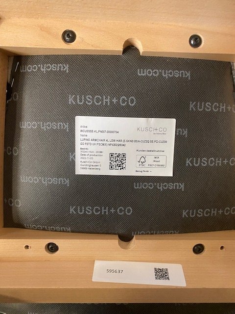 Image 1 of Kusch+Co Poltrona Lupino