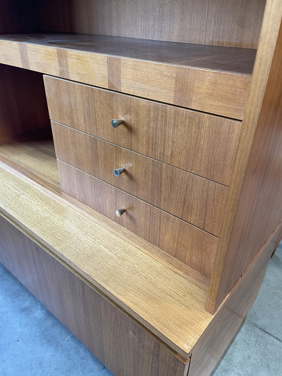 Image 1 of Vintage Swedish Wall Unit / Highboard - Royal Board 1970's