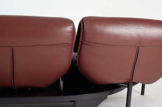 Image 1 of Cassina "Veranda" 3-seater leather sofa