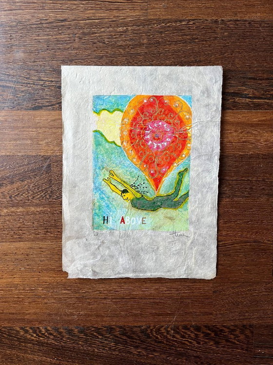 Image 1 of Silkscreen Himajuwita Pakun - Hi Above