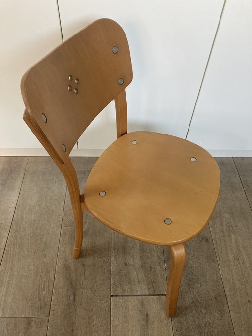 Six Alvar Aalto Chairs Scandinavian Design