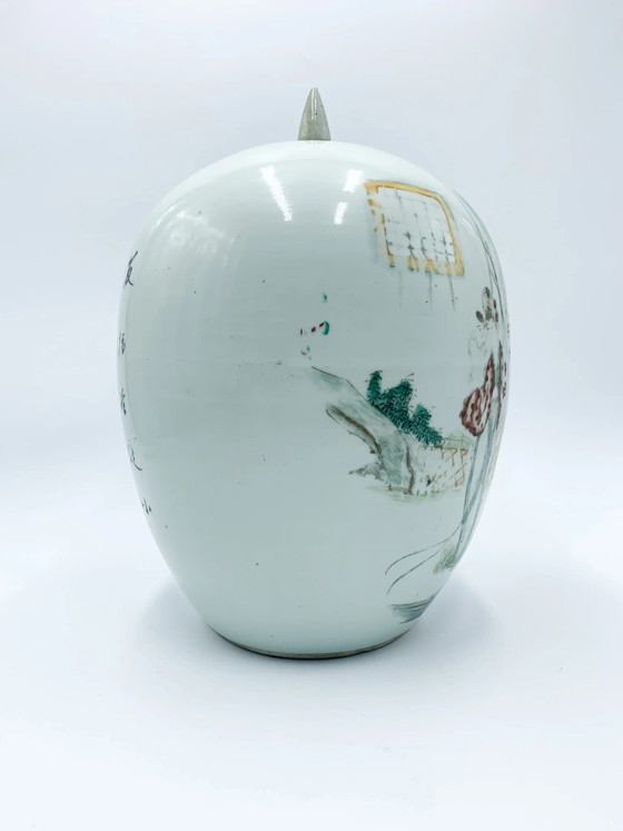 Vaso in porcellana cinese dipinto a mano dei primi del '900 – Vasi (photo 2 of 10)