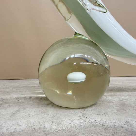 Image 1 of Escultura de cristal de Murano de Livio Seguso, Italia