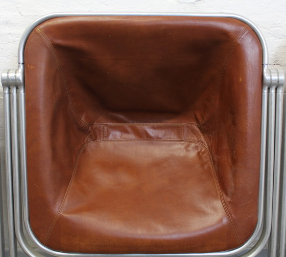 Image 1 of 2X Plona Chairs Anonima Castelli Giancarlo Piretti Seats