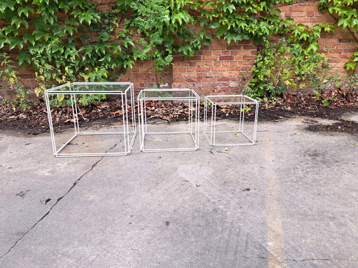 Ensemble de 3 tables d'appoint Max Sauze