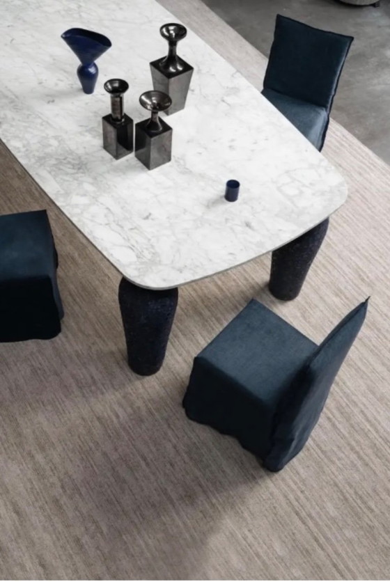 Gervasoni Ghost 23 Paola Navone – Eetkamerstoelen, Textile (photo 8 of 9)