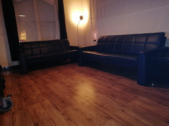 Lelox 3-Seater and 2-Seater Sofas – Leolux, Leather (photo 2 of 5)