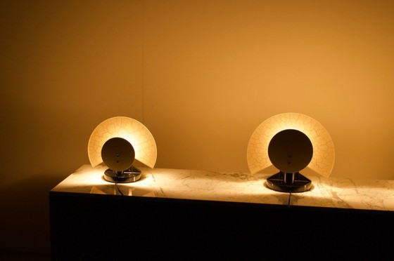 Image 1 of 3 LAMPES ITALIENNES MODULABLES MURANO ANNÉES 80'