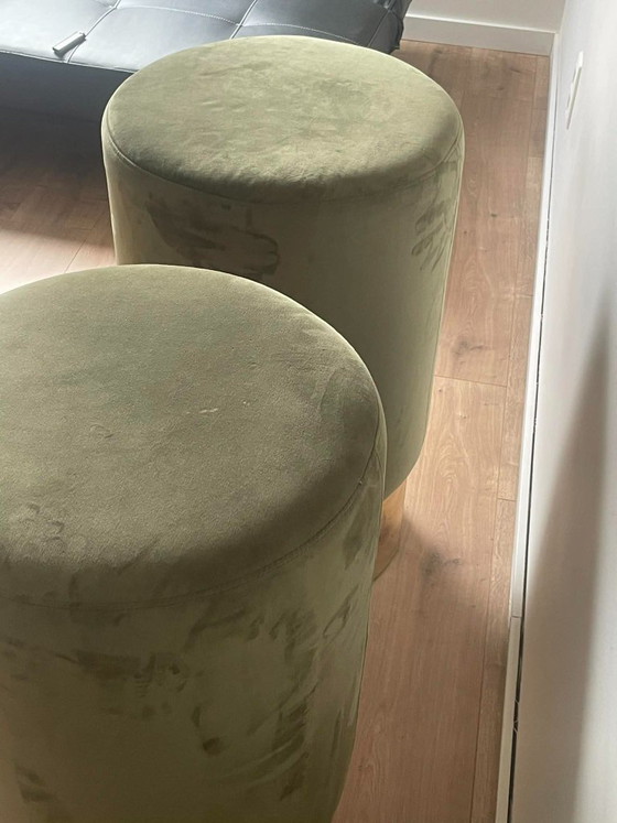 Image 1 of Designer bar stools Casa Padrino - 2 pieces