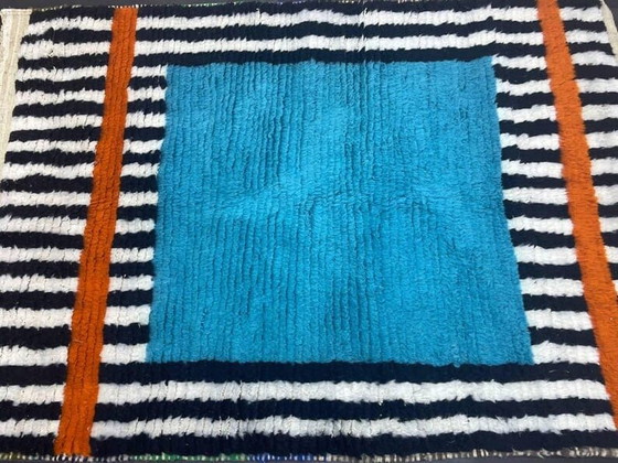 Traditioneel handgemaakt Berberkleed van zuivere wol, afmeting 150/250 cm – Aime Té, Vloerkleden en tapijten (photo 8 of 10)