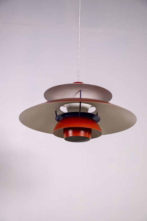 Image 1 of 1x Poul Henningsen PH5 voor Louis Poulsen, jaren 1970 Denemarken