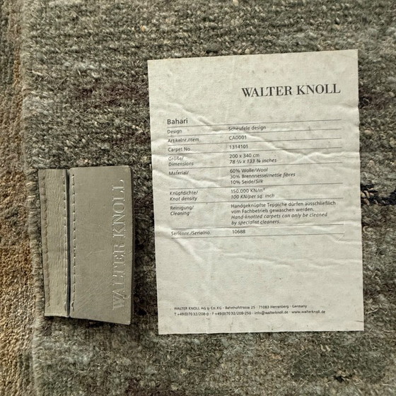 Image 1 of Walter Knoll – Tappeto “Bahari” (Collezione Legends of Carpets)