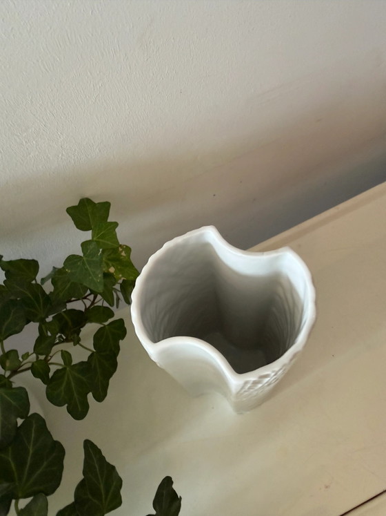 Vaso Vintage in Porcellana Bianca Bavaria – Vasi, Porcelain (photo 3 of 6)