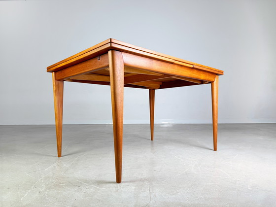 Image 1 of Mesa de comedor original de Niels O. Moller Midcentury JL Møllers Møbelfabrik teca extensible
