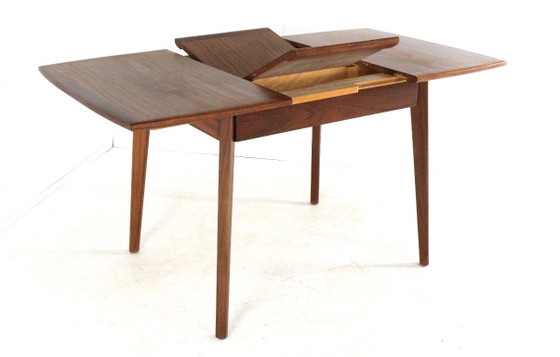Table de salle à manger vintage rectangulaire extensible néerlandaise – Tables de salle à manger, Wood (photo 3 of 15)