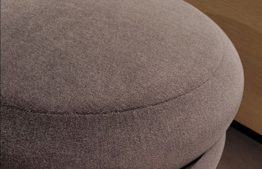 Pouf rotondo grigio Ferm Living – hockers en poefs (photo 2 of 3)