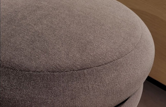 Pouf rotondo grigio Ferm Living – Poggiapiedi e pouf (photo 2 of 3)
