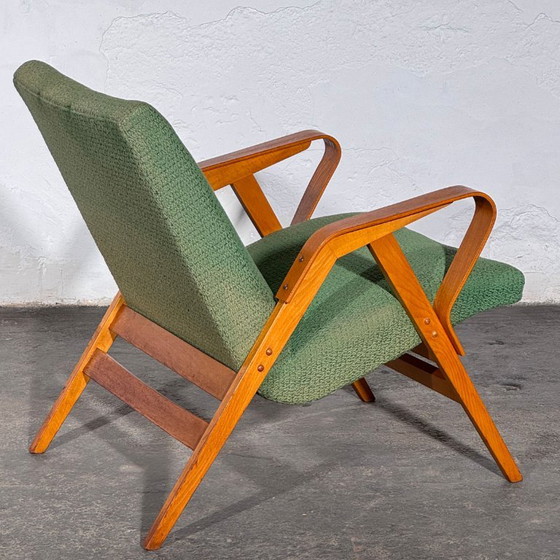 František Jirák Fauteuil voor Tatra Nabytok, jaren 60 – Tatra Nábytok, Textile (photo 6 of 14)