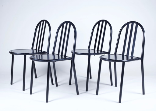4 sedie Robert Mallet-Stevens per Palluco Italia, anni '80