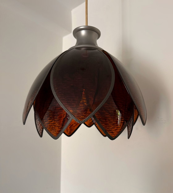 Image 1 of Lámpara de araña Lotus de baquelita de los años 70