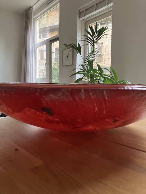 Grand bol en verre de Hermine van der Does