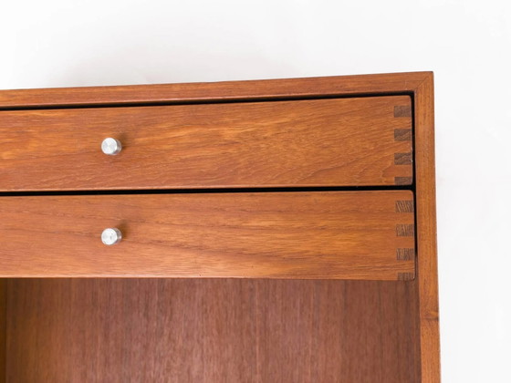 Teak Wall Console #131 by Kai Kristiansen for Aksel Kjersgaard, 1960s – Shelving unit, Aluminium (photo 6 of 16)