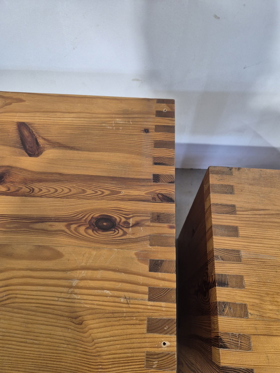 Image 1 of Une paire de tables d'appoint Ate van Apeldoorn