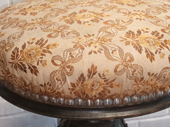 Image 1 of Antique piano stool
