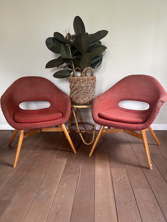 Image 1 of 2 Vertex chair or 'Shell' chair by Miroslav Navrátil