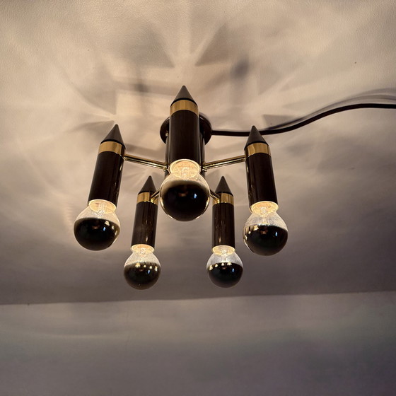 Image 1 of Vintage Schmitz Leuchten Ceiling Lamp, 1970s Germany