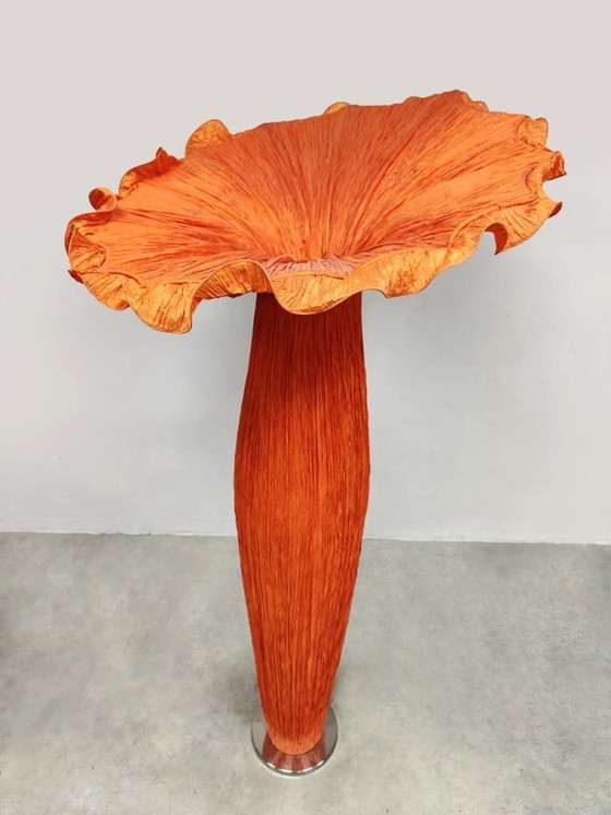 Image 1 of Lampada da terra Retro Silk Flower