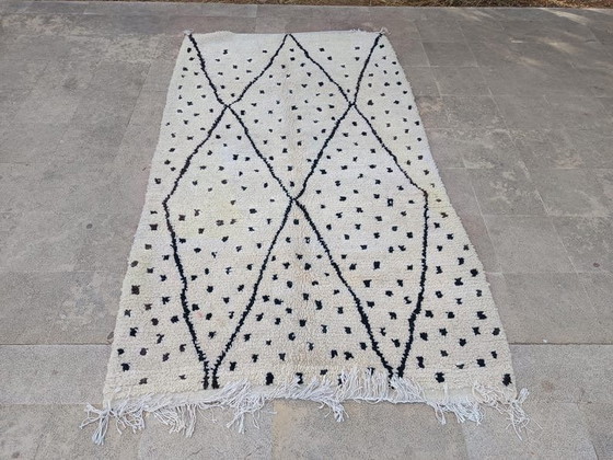Image 1 of Alfombra marroquí Atlas Azilal, tejida a mano, 150/250 cm