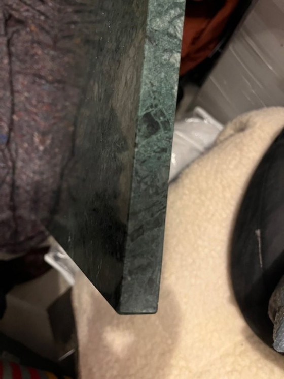 Image 1 of Mesa de centro con tapa de mármol suelta